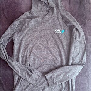 Brooks Heather Gray Hoodie